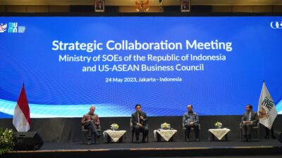 Langkah Strategis Erick Thohir, Sinergi Global Dengan US-ASEAN Business Council