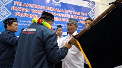Nr Icang Rahardian SH, Melantik DPW IWO-Indonesia dan Seluruh DPD di Provinsi Aceh