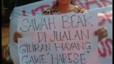Unjuk Rasa di PT. Eterna desa gabus Berujung kisruh