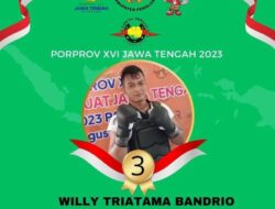 Cabor Tarung Derajat Menjadi Atlit Pertama yang Menyumbang Medali untuk Kontingen Kabupaten Pemalang dalam Porprov Jateng XVI Tahun 2023 Cabor Tarung Derajat Menjadi Atlit Pertama yang Menyumbang Medali untuk Kontingen Kabupaten Pemalang dalam Porprov Jateng XVI Tahun 2023