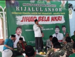 Bertajuk Jihad Bela NKRI, GP Ansor Kramat Jati Gelar Pengajian Bulanan di Masjid Assyakirin Jaktim Bertajuk Jihad Bela NKRI, GP Ansor Kramat Jati Gelar Pengajian Bulanan di Masjid Assyakirin Jaktim