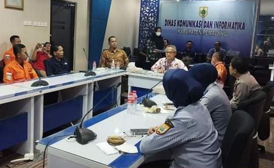 Diskominfo Kabupaten Pemalang Menggelar Pelatihan dan Simulasi Call Taker serta Responden Nomor Tunggal Panggilan Darurat (NTPD) 112