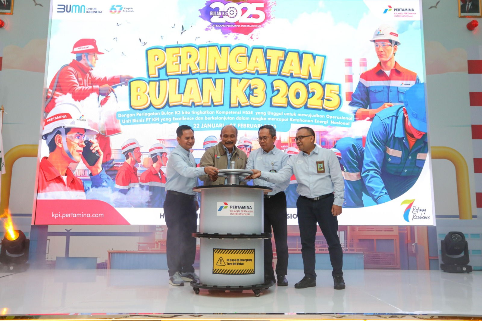 Kilang Pertamina Catatkan 52,6 juta Jam Kerja Aman di Tahun 2024