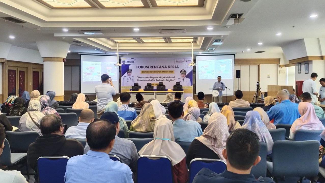 Forum Rencana Kerja BKPSDM Kota Depok Tahun 2026: Akselerasi ASN untuk Transformasi Pelayanan Publik
