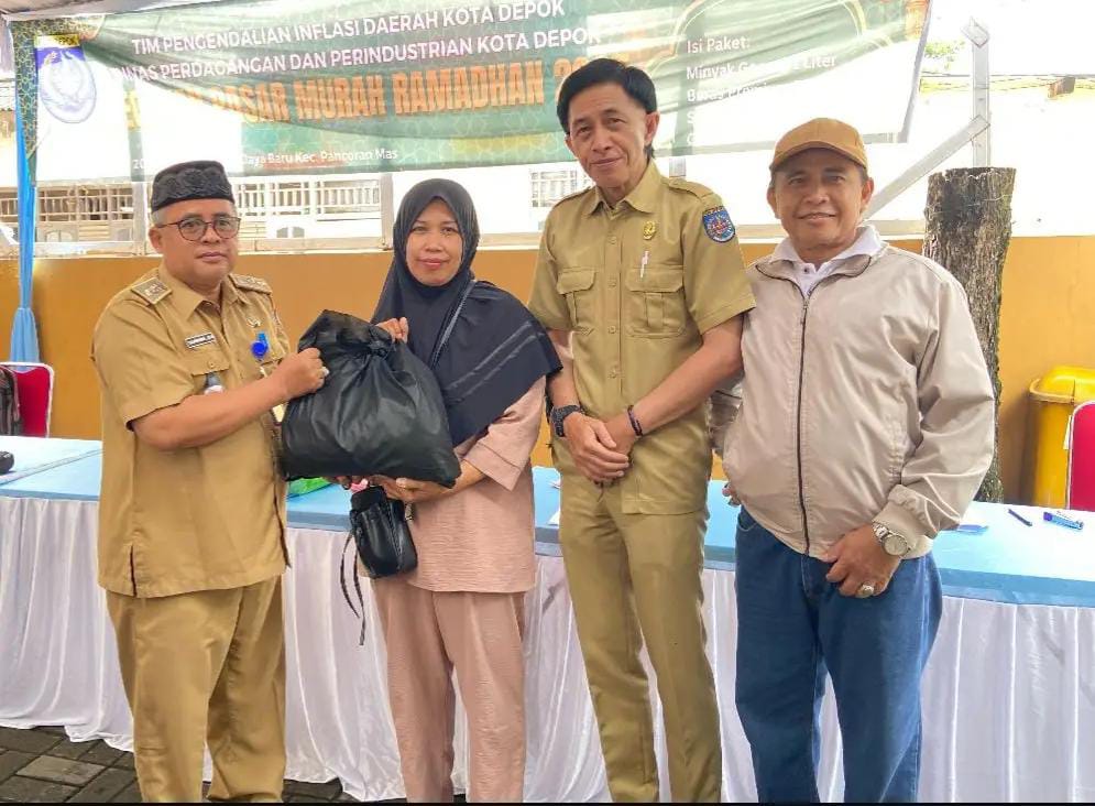 Pemerintah Kota Depok Gandeng BAZNAS Gelar Pasar Murah Ramadan di 11 Kecamatan