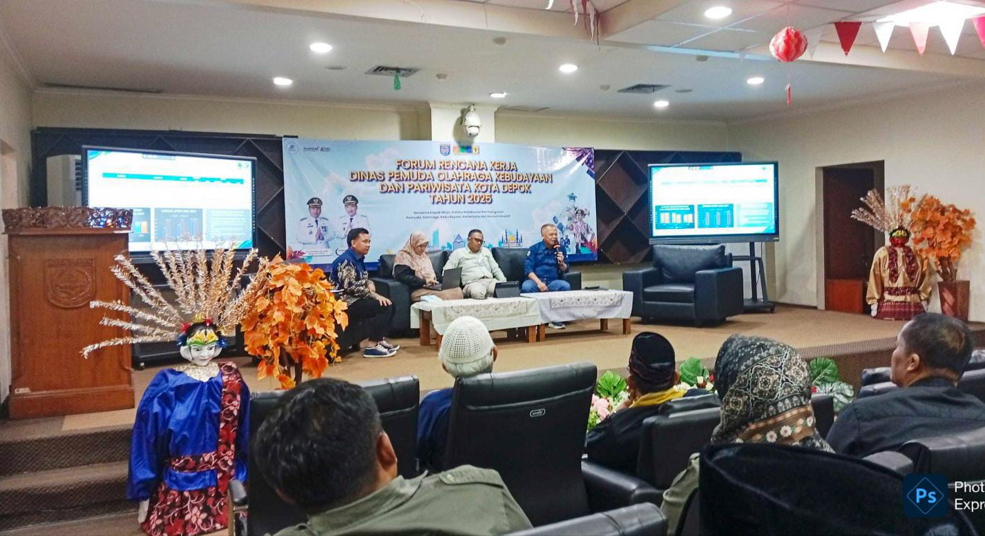 Forum Renja Disporyata Kota Depok 2025: Sinergi Pembangunan Pemuda, Olahraga, Pariwisata dan Ekonomi Kreatif
