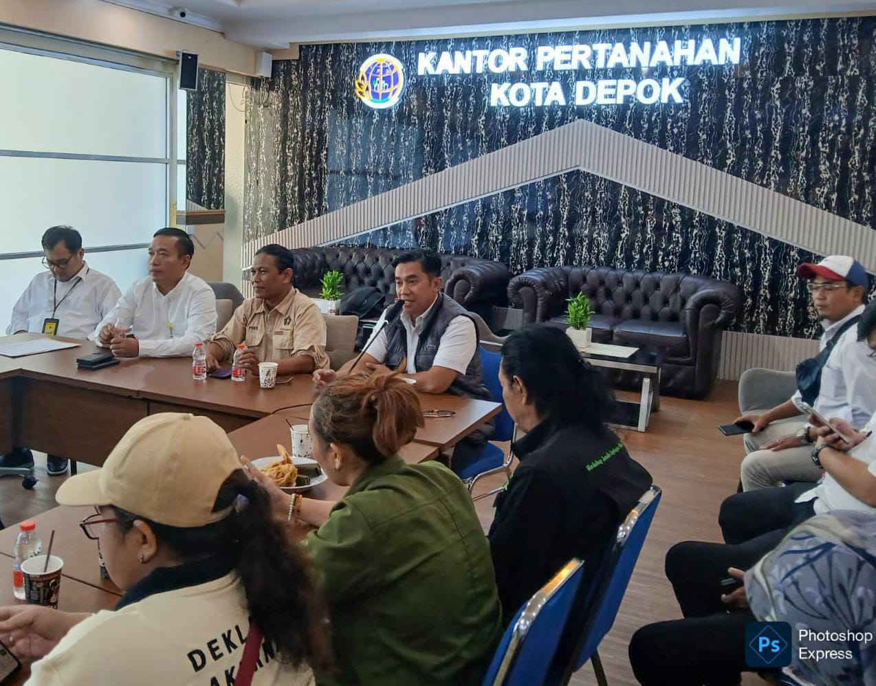 Coffee Morning BPN Depok: Pererat Hubungan dengan Jurnalis