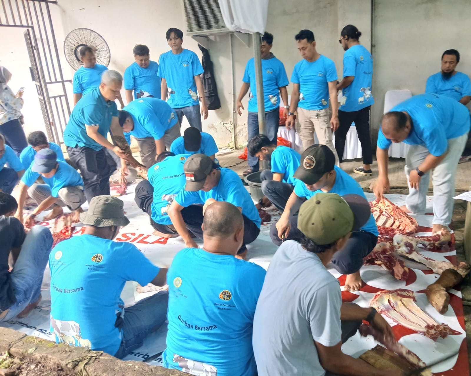 BPN Kota Depok Perkuat Sinergi di Hari Raya Idul Adha 1447 Hijriah: Wujudkan Kepedulian, Bagikan Daging Kurban ke Masyarakat