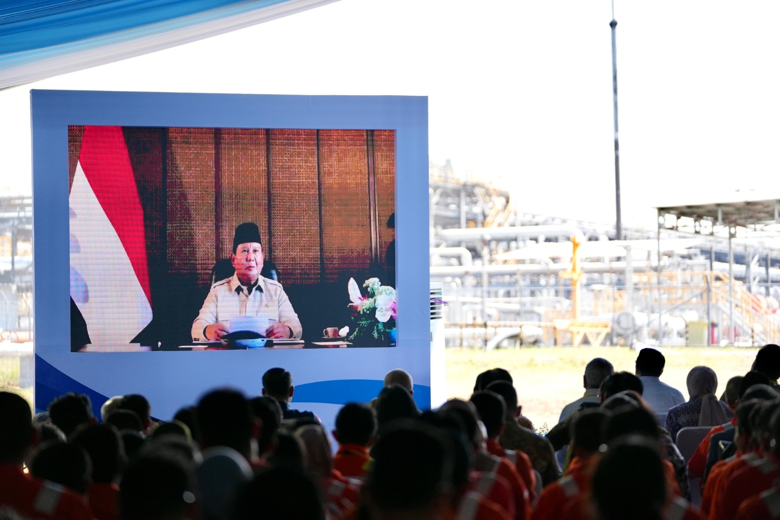 Kontribusi Pertamina Tingkatkan Produksi Minyak Blok Cepu hingga 30 Ribu Barrel Per Hari, Diresmikan Presiden Prabowo