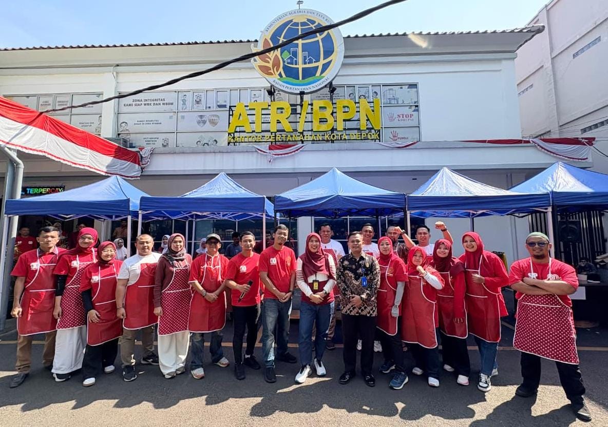 BPN Kota Depok Gelar Berbagai Macam Lomba dalam Rangka HUT Kemerdekaan RI