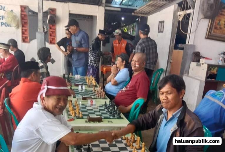 Euforia Kemerdekaan di Kampus Komunitas Catur Pion 8 Depok