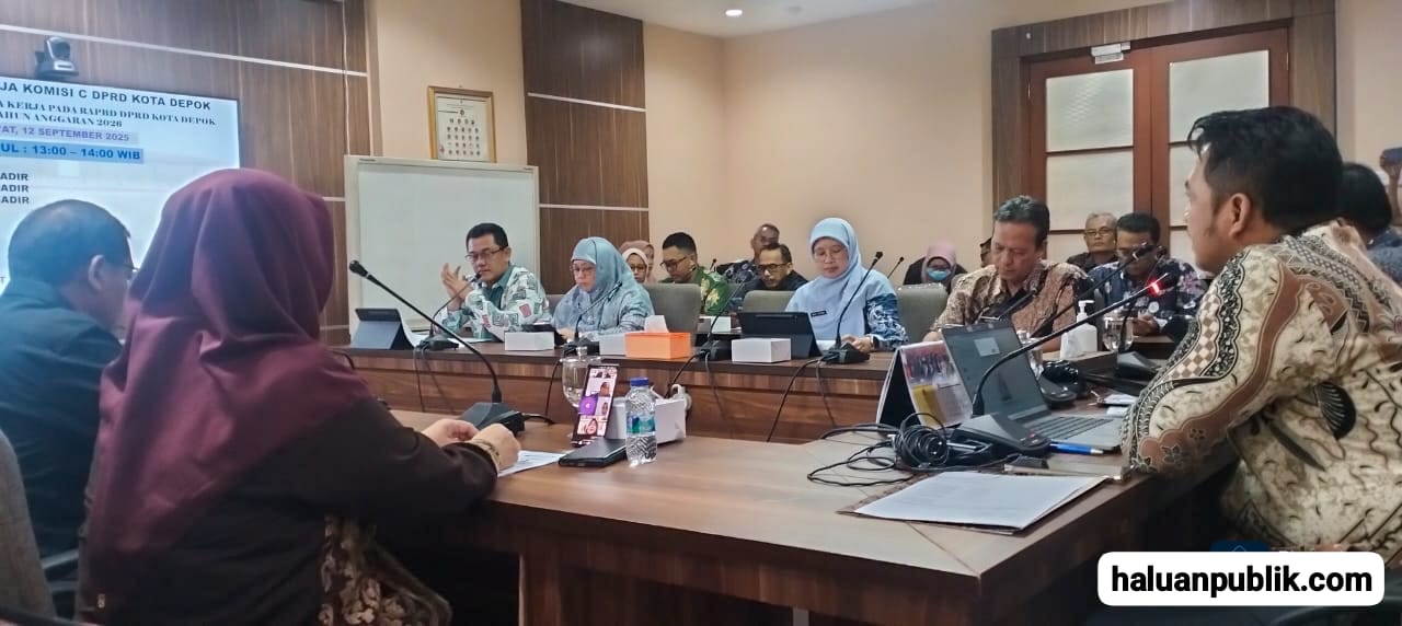 Rapat Kerja Komisi C DPRD Depok: Kawal dan Evaluasi Kinerja Perangkat Daerah