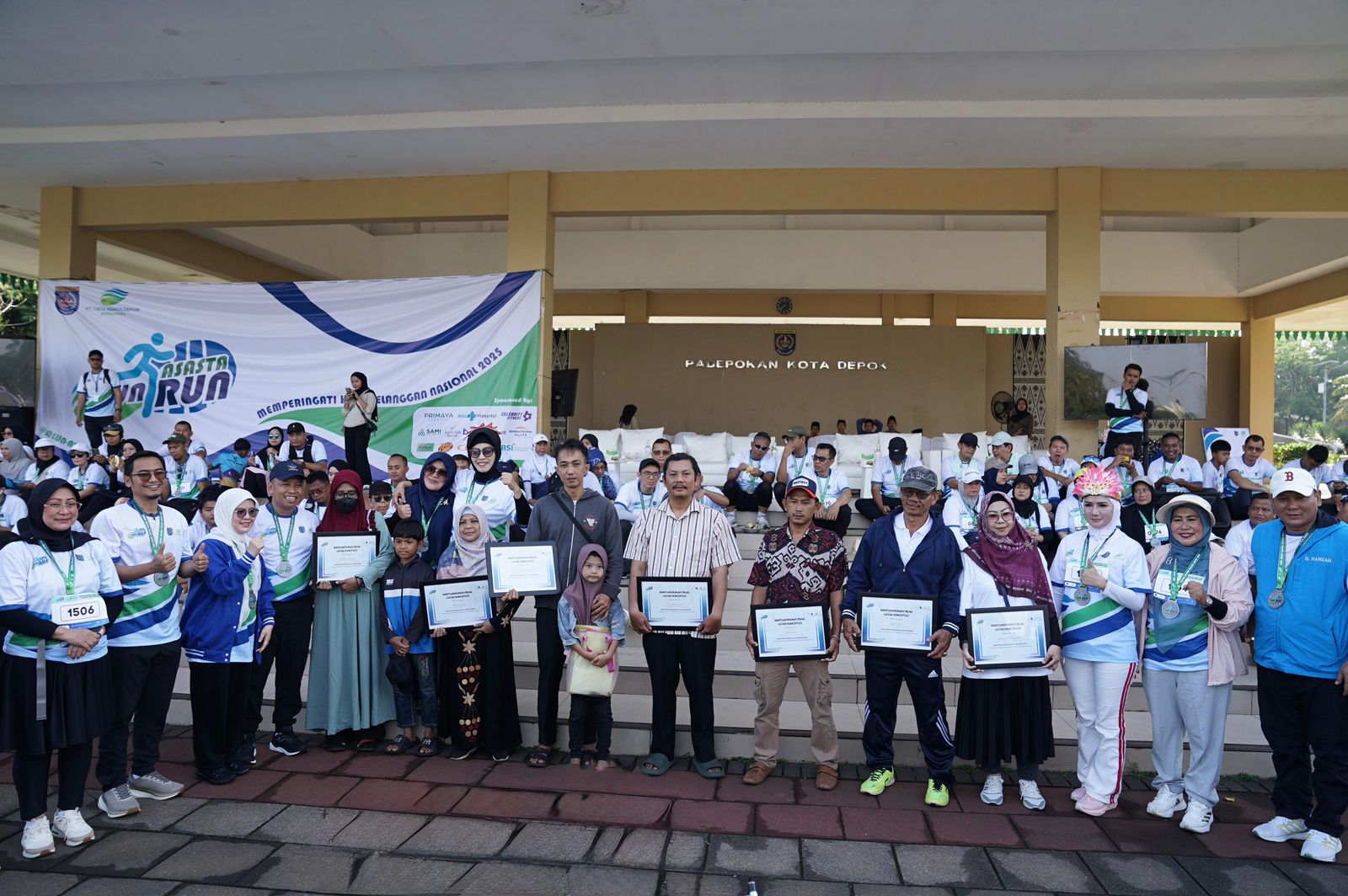 Meriahkan Hari Pelanggan Nasional, Tirta Asasta Depok Gelar Asasta Fun Run 2025
