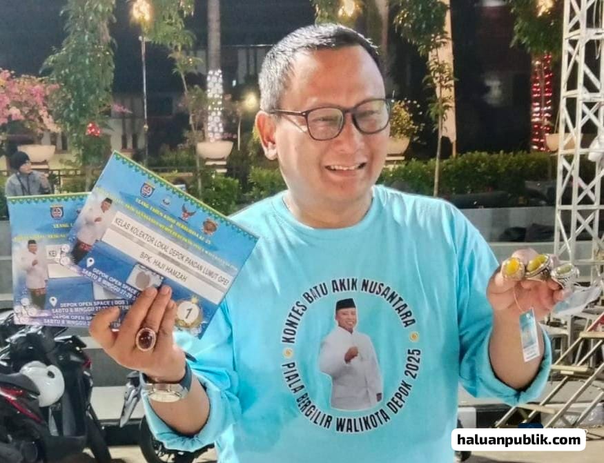 Politikus Fraksi Gerindra Menang Kontes Batu Akik Nusantara Piala Wali Kota Depok Politikus Fraksi Gerindra Menang Kontes Batu Akik Nusantara Piala Wali Kota Depok