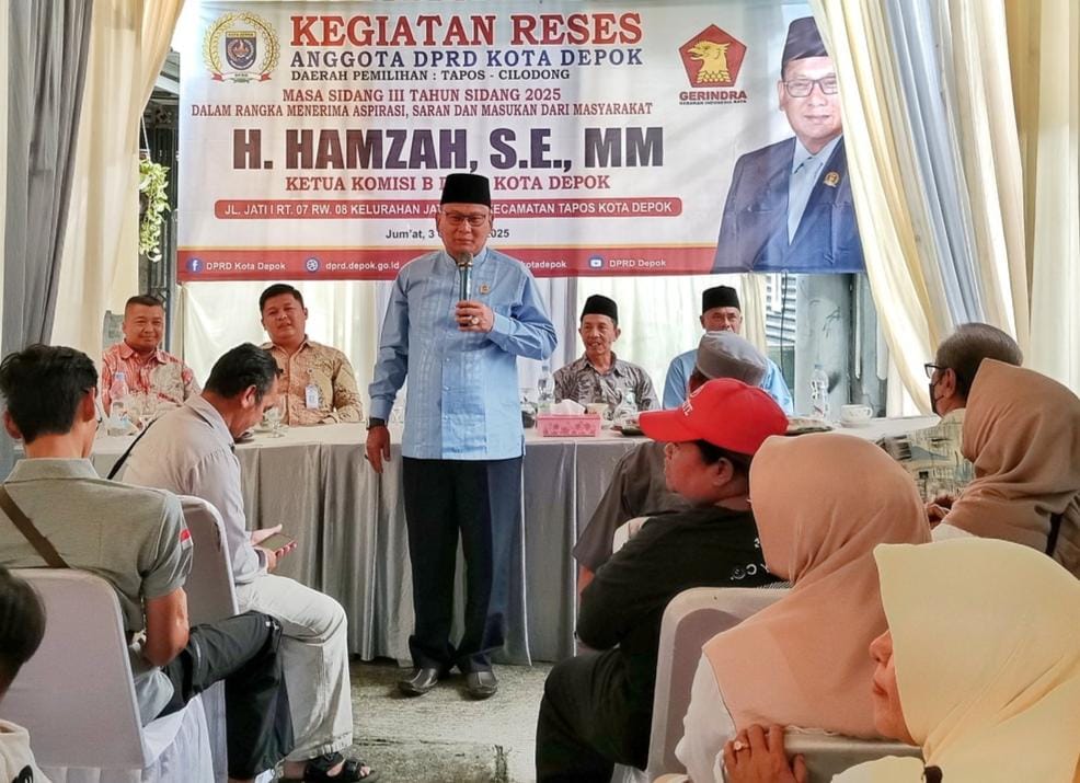 Kegiatan Reses Ketua Komisi B Gerindra, Hamzah: Komitmen Kawal Aspirasi Warga