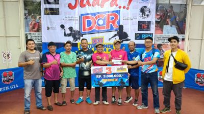 DCR Enterprise Sukses Gelar Funturnamen Tenis Meja, Lahirkan Atlet ;Berprestasi