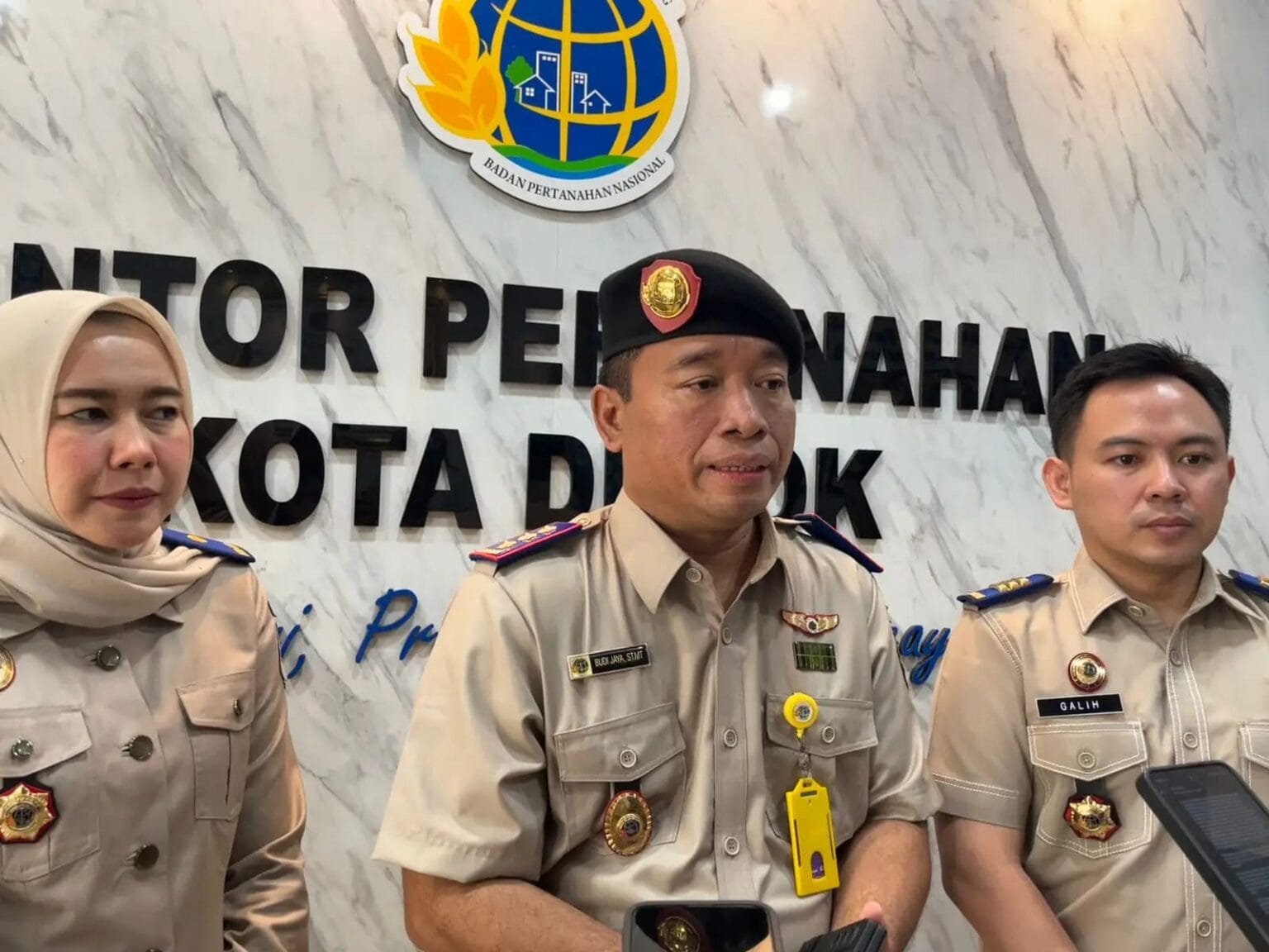 BPN Depok Tegaskan Informasi Terbuka untuk Publik dan Wartawan