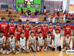 SMP Bento Depok Juara di Turnamen Basket SPECTRUM