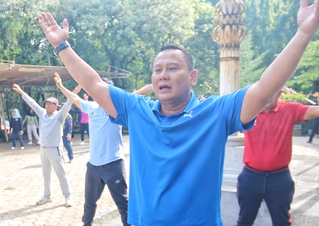 Ketua Komisi B DPRD Depok: Senam Jumat Sehat, Mempererat Kebersamaan dan Kerja Sama Antar Instansi