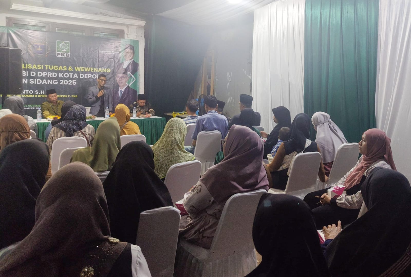 Soskom Sekretaris Komisi D DPRD Depok, Siswanto: Fokus Kawal Program Bimroh Tepat Sasaran
