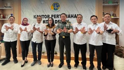 Kantor ATR/BPN Depok dan TNI AD Bersinergi Perkuat Pelayanan Pertanahan