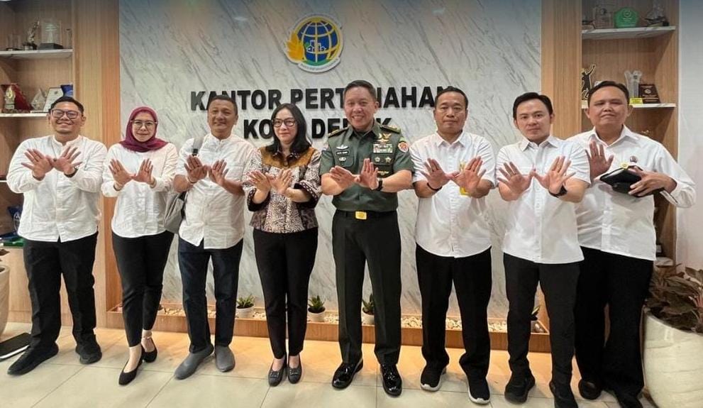 Kantor ATR/BPN Depok dan TNI AD Bersinergi Perkuat Pelayanan Pertanahan