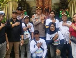 FWJ Indonesia Kunjungi Puri Ubud, Kapolsek Apresiasi Promosi Destinasi Wisata