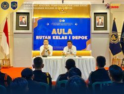 Perketat Pengamanan, Rutan Kelas I Depok Gelar Evaluasi dan Penguatan Tugas Jaga