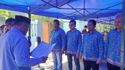 Karangan Bunga dari Pejabat Depok Penuhi Lokasi Acara Pelantikan Kasno
